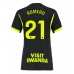 Atletico Madrid Cristian Romero #21 Borta matchtröja Dam 2026-27 Kortärmad Billigt